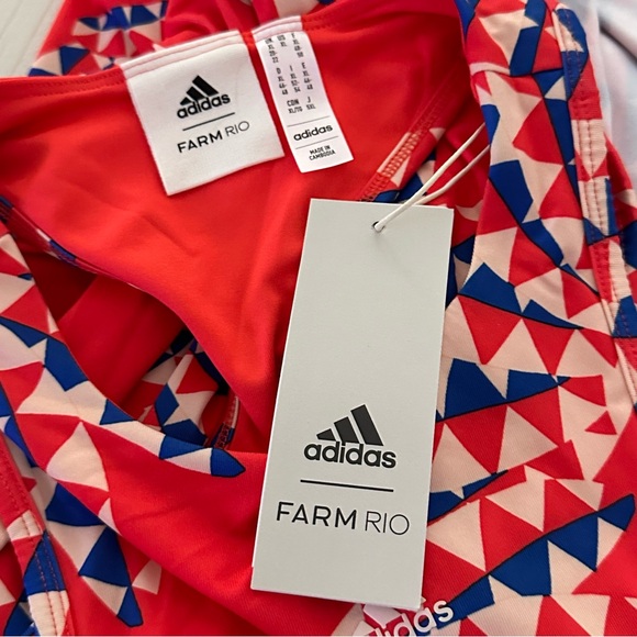 NWT Adidas X Farm Rio Premium Dress, Size XL - Picture 10 of 13